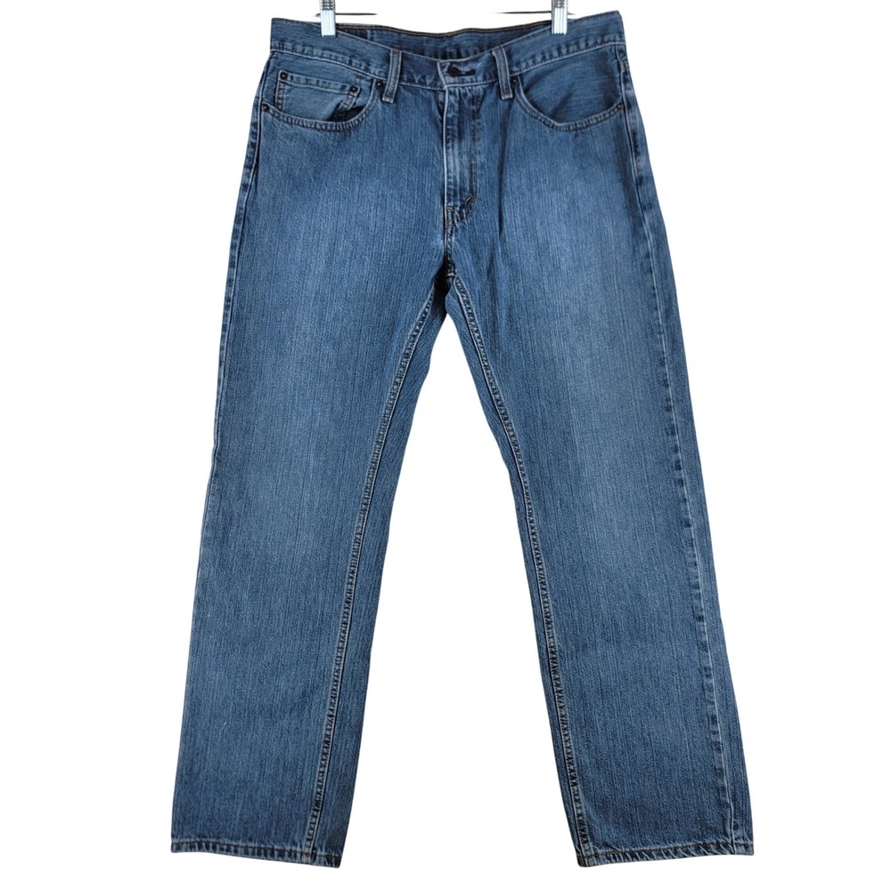 Levi 559 Relaxed Straight Jeans Mens 36x31 Blue Denim Classic Five Pocket